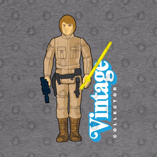 Vintage Collector - Bespin Fatigues (Brown Hair) by LeftCoast Graphics